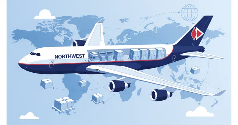 Northwest Airlines Inc. - Ilustración de carga aérea