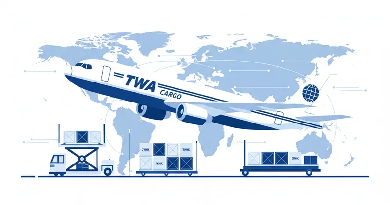 Trans World Airlines Inc. - Ilustración de carga aérea