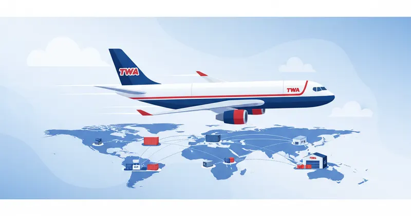 Trans World Airlines Inc. - Ilustración de carga aérea