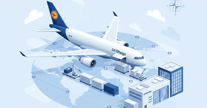 Lufthansa Cargo AG - Ilustración de carga aérea