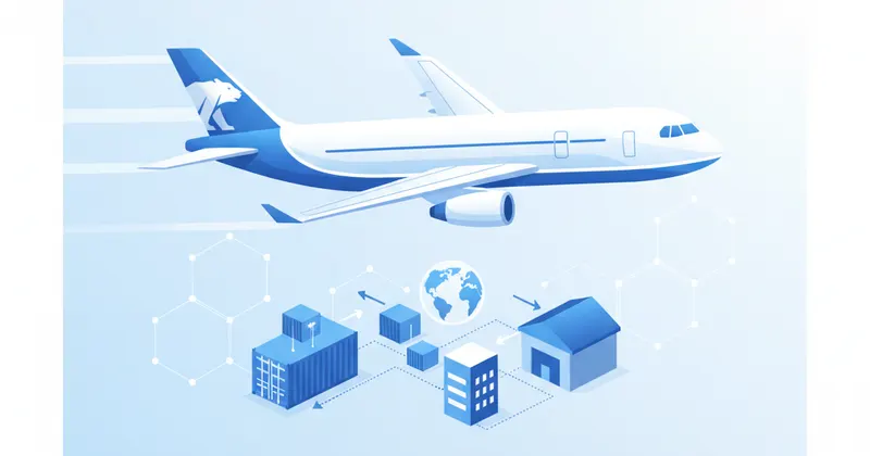 Tatonduk outfitters Ltd. Air Cargo Express - Ilustración de carga aérea