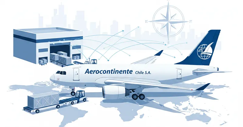 Aerocontinente Chile S.A. - Ilustración de carga aérea
