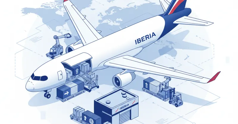 Iberia Líneas Aéreas de España S.A. - Ilustración de carga aérea