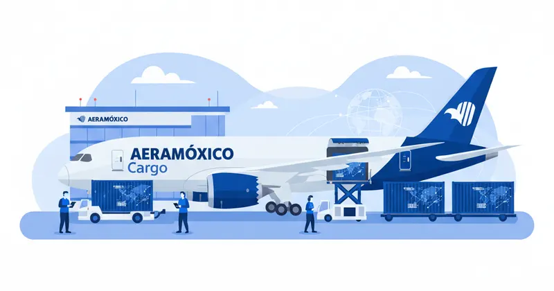 Aeroméxico - Aerovías de México S.A. de C.V. - Ilustración de carga aérea